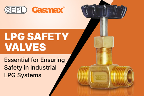 LPG safety valves ensuring controlled flow and pressure regulation in industrial systems