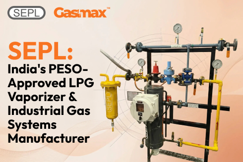 PESO-approved safety testing of LPG vaporizers at SEPL