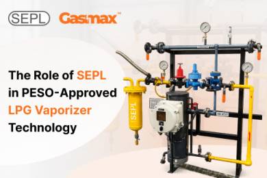 PESO-approved LPG vaporizer manufacturer SEPL technology
