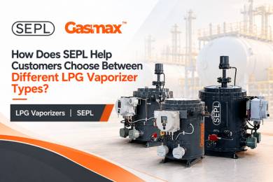LPG Vaporizer Types Offered by SEPL for Industrial Applications