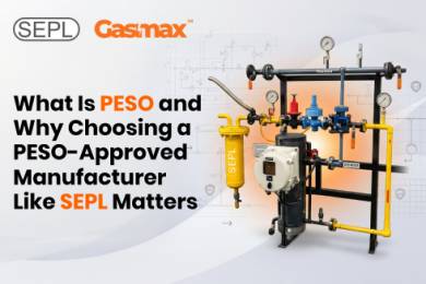 High-quality PESO-approved LPG vaporizers by SEPL