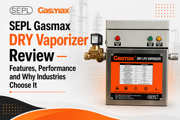 Gasmax DRY Vaporizer by SEPL: Features, Applications & Advantages