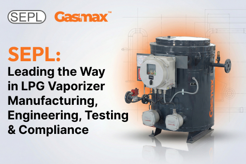 SEPL LPG vaporizer for safe and efficient gas conversion